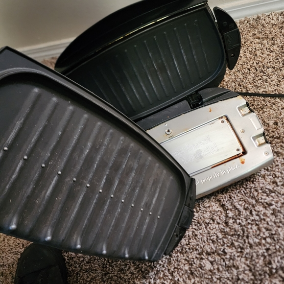 Foreman Kitchen Foreman Panini Press Large Black